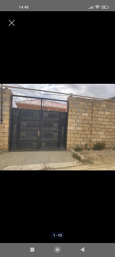 mingecevirde ev elanlari: Satılır: Həyət evi Hokmeli qobu yolu polisin arxasi 2otag temirli — 1
