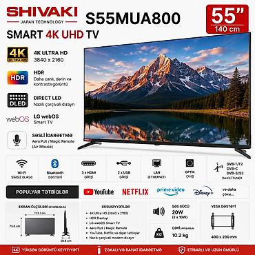 tv 55: №: 15707 Məhsulun adı: Televizor Shivaki S55MUA800, LCD (LED), 55 — 3