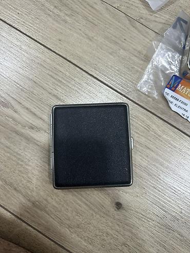black siqaret: Metall siqaret etui - Material: möhkəm metal korpus, zərif naxışlı — 1
