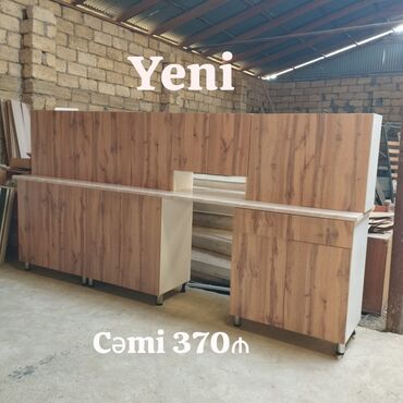 *370₼ MƏTBƏX mebeli yeni və sifariş*‼️ ÖLÇÜ:-3 Əldə var ÇATDIRILMA