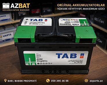 TAB, 70 ah, Orijinal, Almaniya, Yeni lalafo.az -da TAB, 70 ah, Orijinal, Almaniya, Yeni