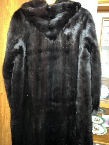 Шубы: Шуба, Норка, По колено, XL — 3