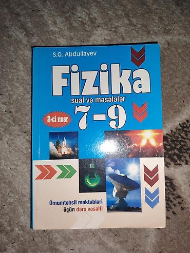 Kitablar və jurnallar: Məhsul: “Fizika: sual və məsələlər 7–9” – S.Q. Abdullayev Nəşr: 2-ci — 2