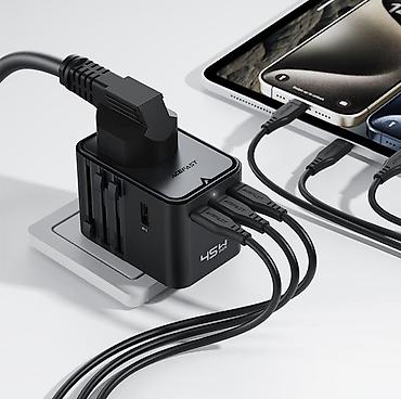power case: ⚡ ЗАРЯДНЫЙ АДАПТЕР Z8 2500 Вт + PD45 Вт GaN (3xUSB-C + 2xUSB-A) 🔌 — 7