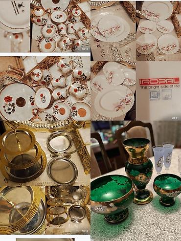 Digər dəstlər və servizlər: Kofe dəsti 25 qədimi çaydan 40 mi qədimi çay desti 45 manata )) - — 11