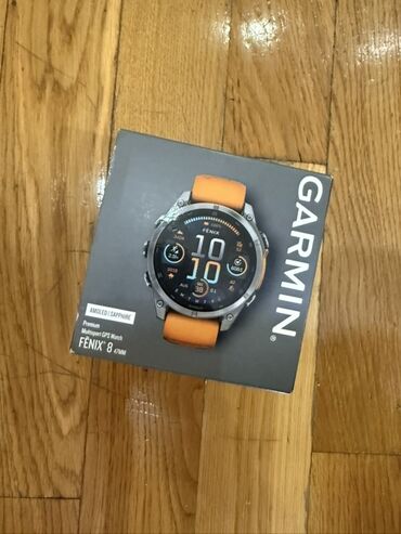 пылесос с влажной уборкой бишкек: (ОТЛИЧНОЕ СОСТОЯНИЕ) Garmin Fenix 8 (47 мм) — премиальные