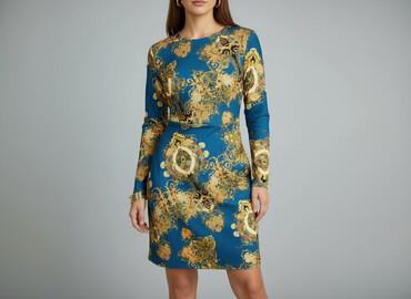 sukienki plus size: Women`s dress, size S (EU 36)