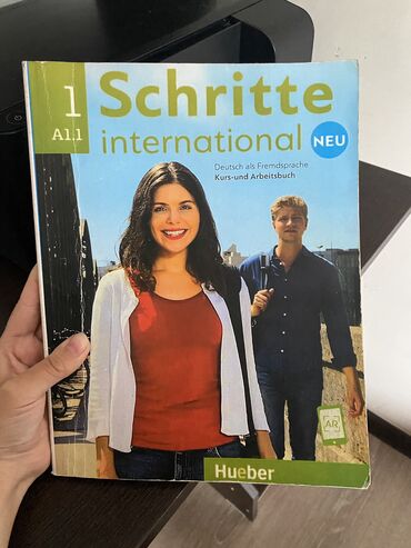 немецкий язык книги: Schritte учебники по немецкому языку Kursbuch & Arbeitsbuch A1.1