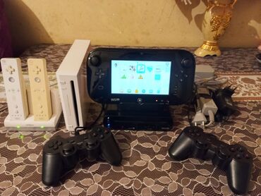 Nintendo Wii: Nintendo Wii U + Wii gamepad 32gb yaddaş — 1
