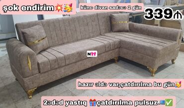 alma sirkəsi: Künc divan, Yeni, Açılan, Bazalı, Ödənişli çatdırılma