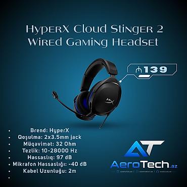 hyperx cloud alpha s: HyperX Cloud Stinger 2 Wired Gaming Headset - Brend: HyperX - — 1