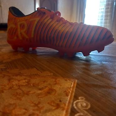 idman qanteli: Məhsul: Futbol butsu (cüt) - Model detalı: CR7 tematik dizayn, yan — 1