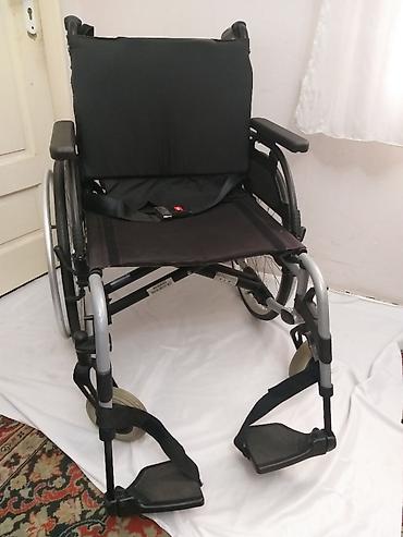 tonometri: Nemacka aluminijumska invalidska kolica poznate marke BREEZY, novi — 2