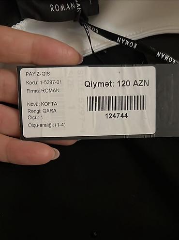 Sviterlər: Sviter, 2XL, 3XL, rəng - Qara — 4