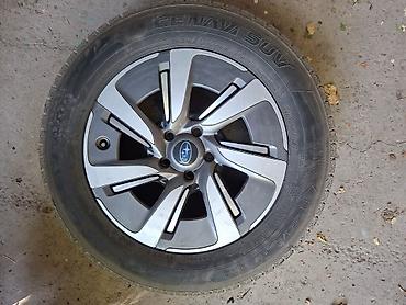 Шины и диски: Комплект зимних колес для кроссоверов/SUV. Состав: - Шины Goodyear — 1