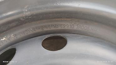 şam disk 17: İşlənmiş Disk Hyundai R 14, 4 Boltlu — 3
