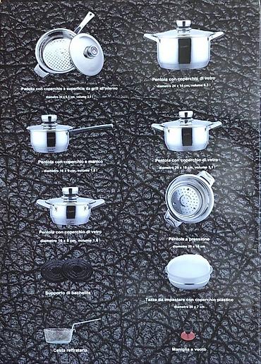 Посуда: ZEPTER Hабор кастрюль и аксессуаров Zepter (модель ZP-8002). 1) — 2