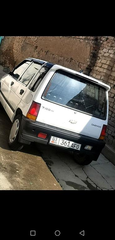 тико кузуп: Daewoo Tico: 1996 г., 0.8 л, Кол менен иштөөчү, Бензин, Хетчбек — 5
