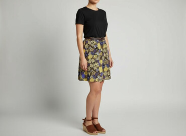 spódnice plisowane różowa midi: Women`s skirt, size 2XL