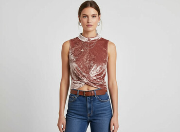 bluzka h m basic: Topshop, Топ жіночий, розмір M