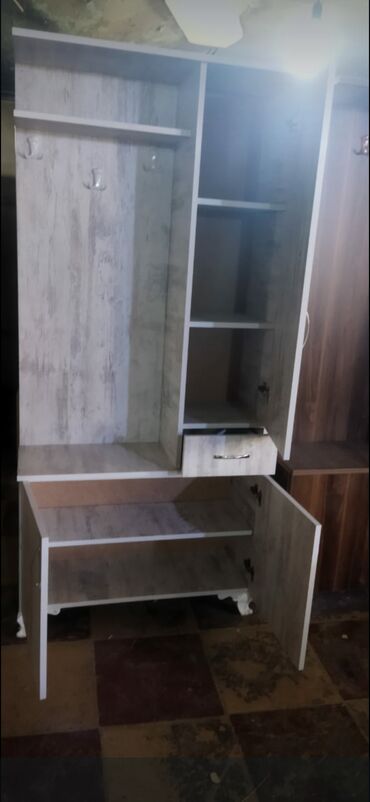 uşaq şkaf: Açılan, 1 qapı Düz dolab, Dəhliz dolabı