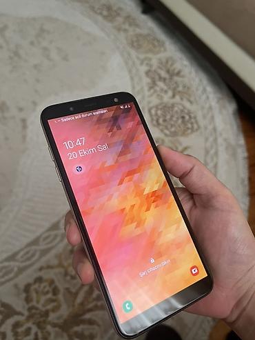samsung galaxy a6 plus: Samsung Galaxy A6, 32 GB, rəng - Qızılı, Barmaq izi — 3