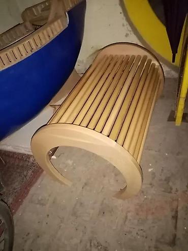 Ostali nameštaj: KLUPA PUNO DRVO NOVA UNIKAT AKCIJA | Potpuno nova drvena klupa — 2