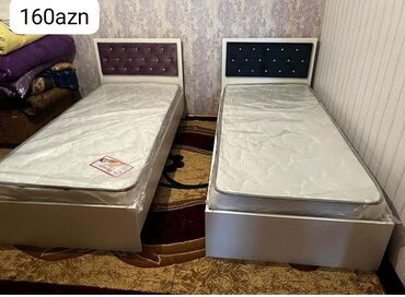 carpayi satiram: Новый, Односпальная кровать, С матрасом