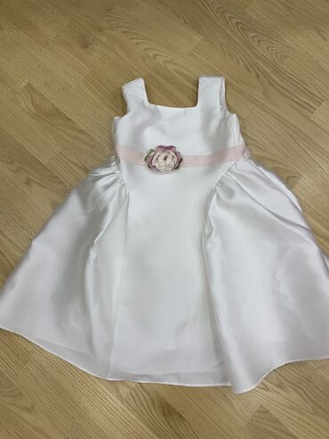 35 размер: Детское платье цвет - Белый