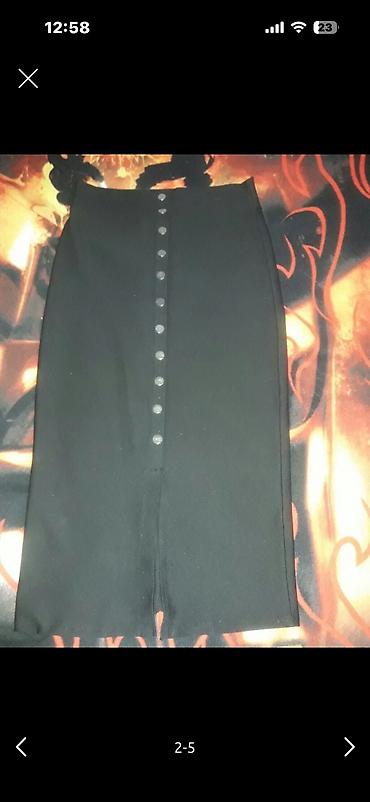 Рубашки: Черная женская рубашка-туника свободного кроя. - Классический — 4