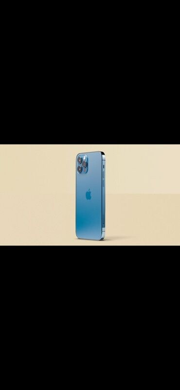 ət çəkən maşınlar: IPhone 12 Pro Max, 256 GB, Mavi, Simsiz şarj, Face ID, Sənədlərlə