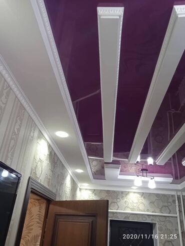 Натяжной потолок: Натяжной потолок Матовое, Глянцевое, 3D потолки Бесплатный замер, Монтаж, Бесплатная консультация — 14