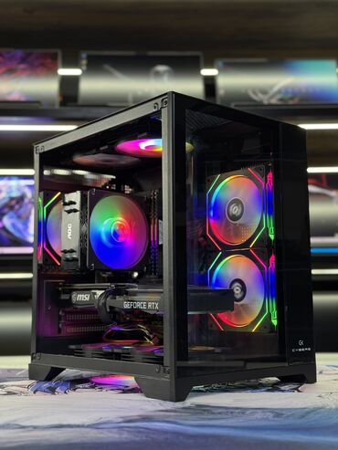 компютео: Компьютер, ядролор - 6, ОЭТ 16 ГБ, Оюндар үчүн, Intel Core i5, NVIDIA GeForce RTX 3060, SSD