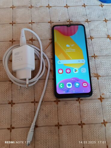 samsung f400: Samsung Galaxy M13, 64 GB, rəng - Qara, Sensor, Barmaq izi, İki sim kartlı