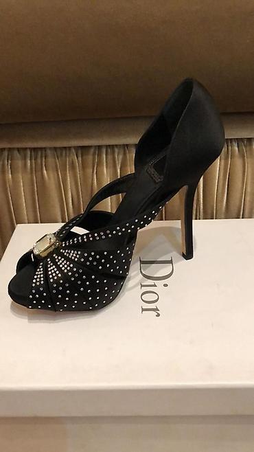 Tuflilər: Tuflilər, Dior, Ölçü: 35, rəng - Qara, Yeni — 3