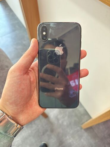 kontakt home iphone xs qiymeti: IPhone X, 64 ГБ, Matte Space Gray, Face ID