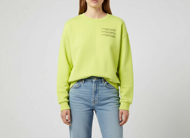 bluzy over size: H&M, Світшот жіночий, розмір S