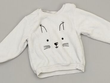 sweterek dekolt v: Bluza, Fox&Bunny, 1.5-2 lat, 86-92 cm, stan - Dobry