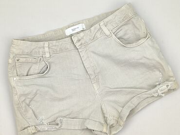 spodenki krótkie plus size: Denim, Szorty damskie, rozmiar L