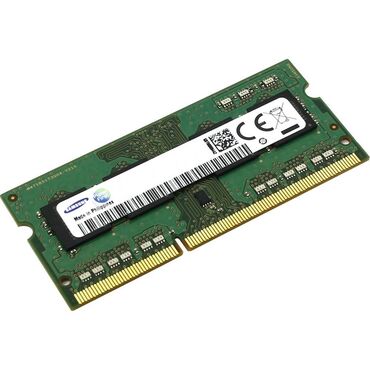Оперативная память (RAM): Оперативная память, Б/у, Samsung, 3199 МГц, Для ноутбука