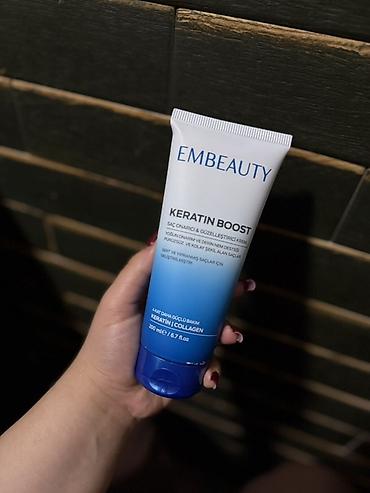 sac maskaları: Saç maskası Keratin Quru və qırılan saçlar üçün — 2
