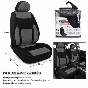 KMT Navlaka za prednje sedište automobila – klasični model Opis: -