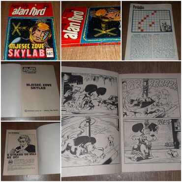 nemacki za 5 razred testovi: Alan Ford Super strip SKYLAB Br. 107 Strip je shodno godinama u