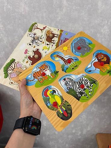 Игрушки: Набор развивающих детских игрушек: 1) Магнитный конструктор — — 8