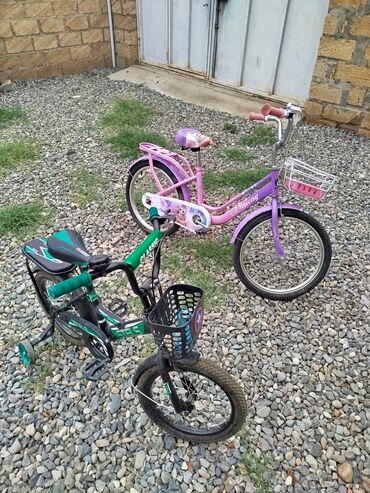 qalin tekerli velosiped: İşlənmiş Dörd təkərli Uşaq velosipedi Stels, 20"