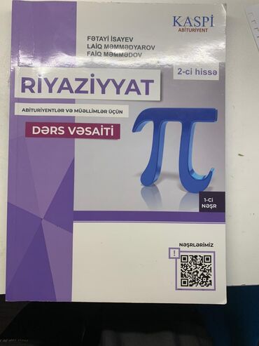 riyaziyyat olimpiada sualları pdf: Kaspi riyaziyyat ders vesaiti içinde coxlu qaydalar var