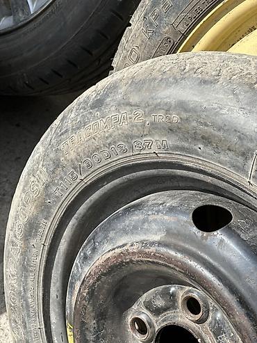 запаска шин: Запасное колесо-докатка Bridgestone TRACOMPA-2 (TR2D) на стальном — 2