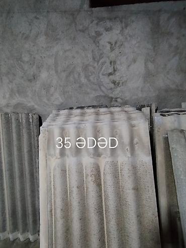 Şifer: Şifer dam örtüyü lövhələri - Material: dalğalı şifer (asbest-sement — 1