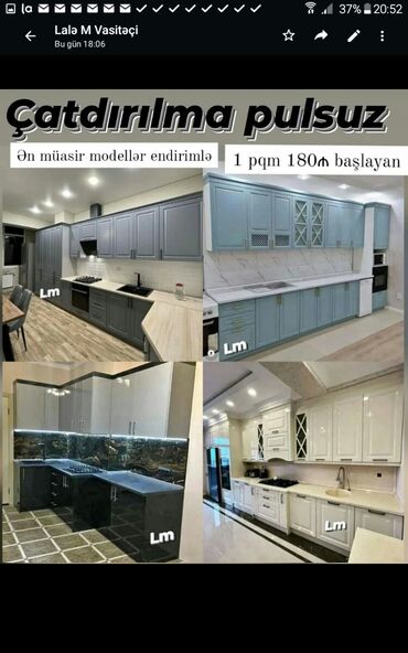 mətbəxt mebelləri 2018: *Mətbəx mebellərinin sifarişlə hazırlanması✔️* _*DİZAYN XİDMƏTİ
