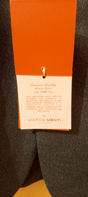 Kostyumlar: Kişi kostyumu – üç hissəli dəst - Rəng: tünd boz (melanj effektli) - — 12